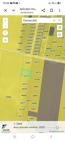 Teren Construcții intravilan de 1235 mp, în Cârcea