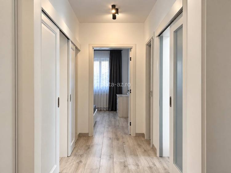 Apartament cu 2 caere decomandate, etaj intermediar, finisat modern, in Manastur