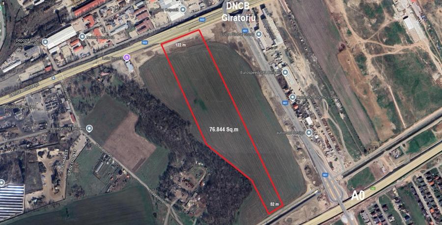 Teren Construcții intravilan de 76844 mp, în Central