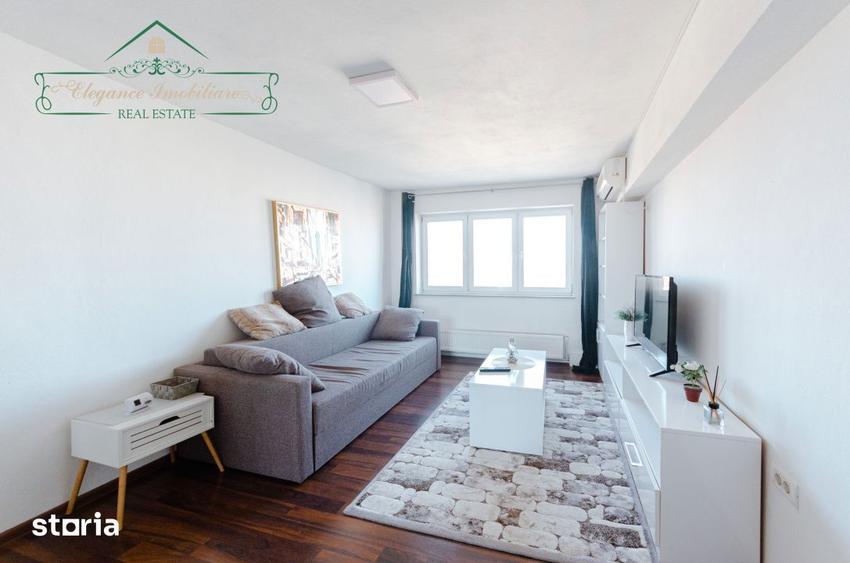 Apartament cu 2 camere semidecomandat, mobilat în Intim