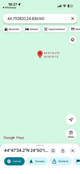 Teren de 5000 mp, în Albota