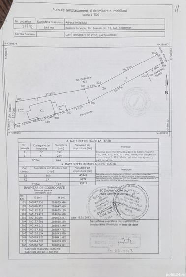 Casă cu 4 camere cu Teren 600 Mp în Roșiori de Vede