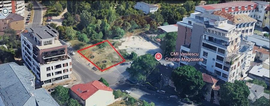 Teren Construcții intravilan de 474 mp, în 13 Septembrie