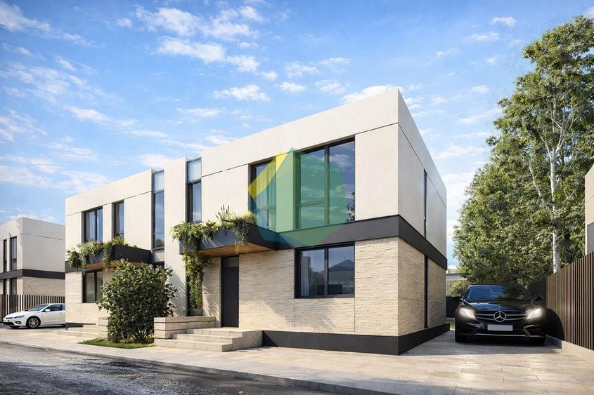 Duplex cu 4 camere cu Teren 230 Mp în Odăi