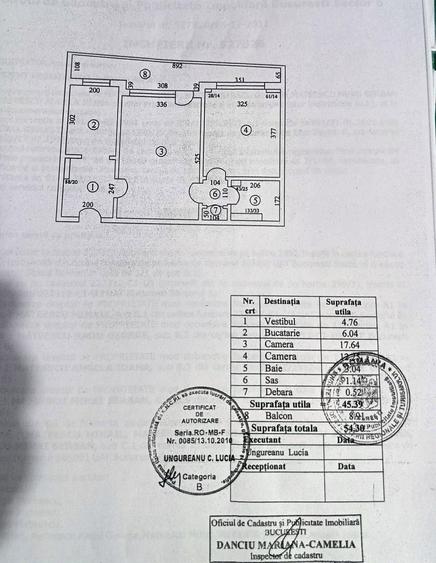 Apartament cu 2 camere semidecomandat în Crângași