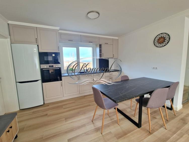 Apartament cu 4 camere semidecomandat, mobilat în Borhanci