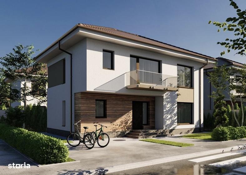 Casa individuala P+1 la rosu in Tunari - 2
