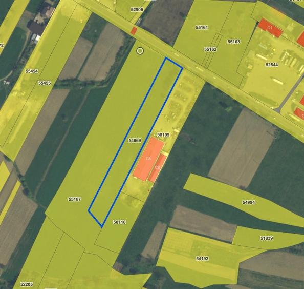 Teren Construcții intravilan de 6717 mp, în Aușeu
