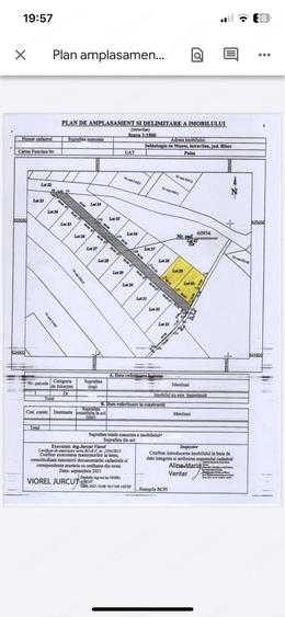 Teren intravilan de vazare, 800m2, dublu front 4km de centru, panorama - 2