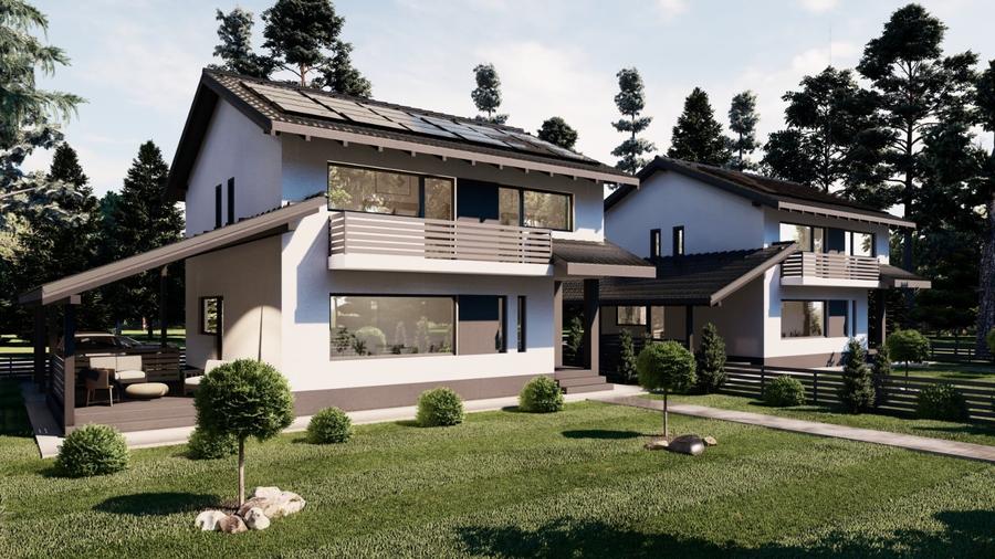 Casă individuală cu 4 camere cu Teren 665 Mp în Bod