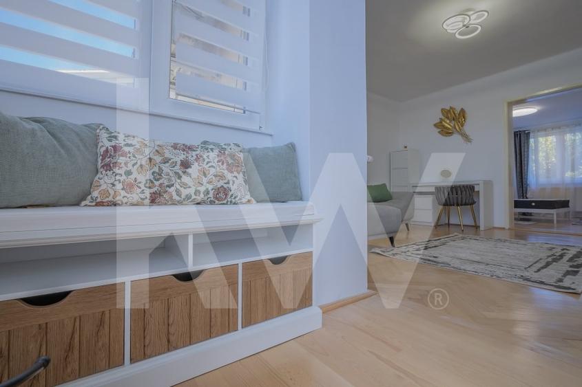 Apartament cu 2 camere semidecomandat, mobilat în Ultracentral