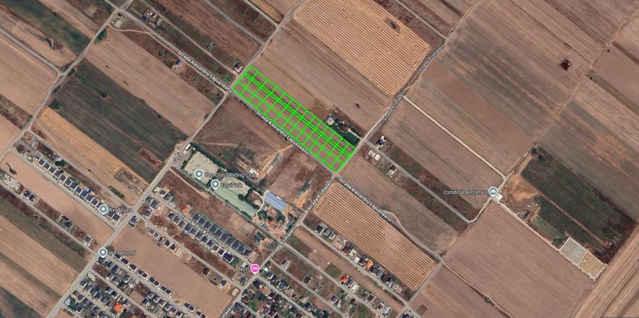 Teren Construcții intravilan de 500 mp, în Berceni