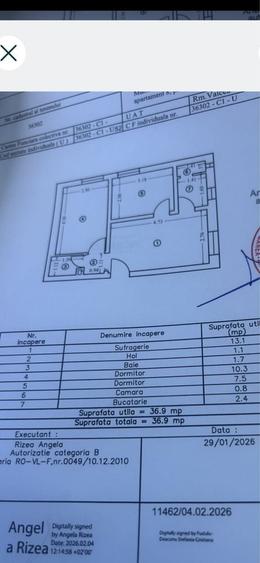 Apartament cu 2 camere în Central