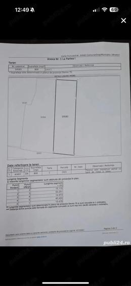 Teren de 800 mp, în Mirceștii Vechi