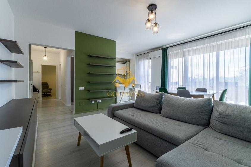 Apartament cu 2 camere semidecomandat, mobilat în Iris