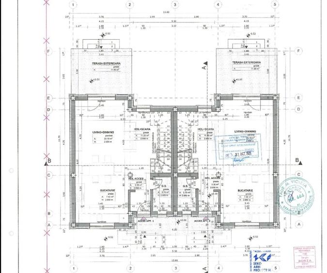 Duplex cu 3 camere cu Canalizare în Moșnița Nouă