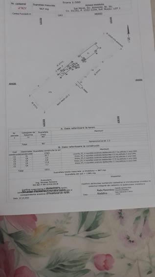 Casă cu 3 camere cu Teren 1000 Mp în Merei