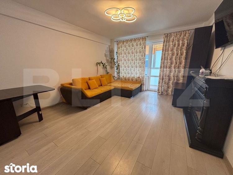 Apartament cu 2 camere, mobilat în Bucium