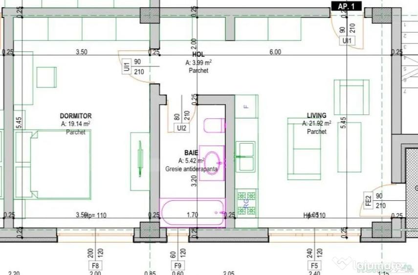 Apartament, 2 camere, 51 mp utili, oras Radauti - Radauti (Suceava) - 6