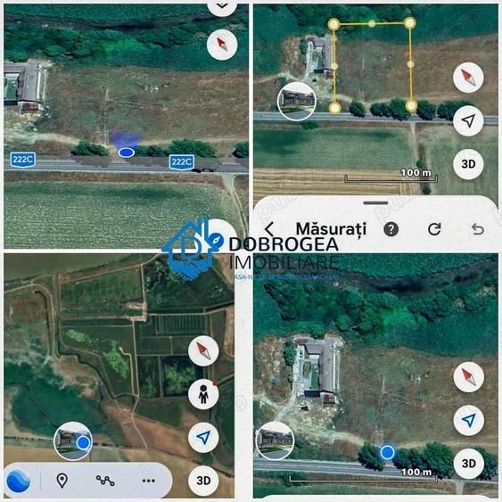Teren de 4071 mp, în Mahmudia