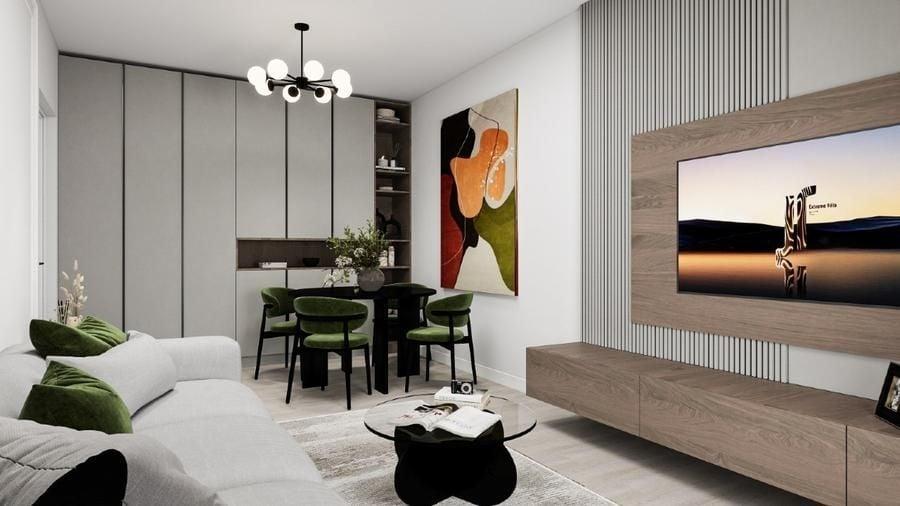 Apartament cu 2 camere în Industriilor