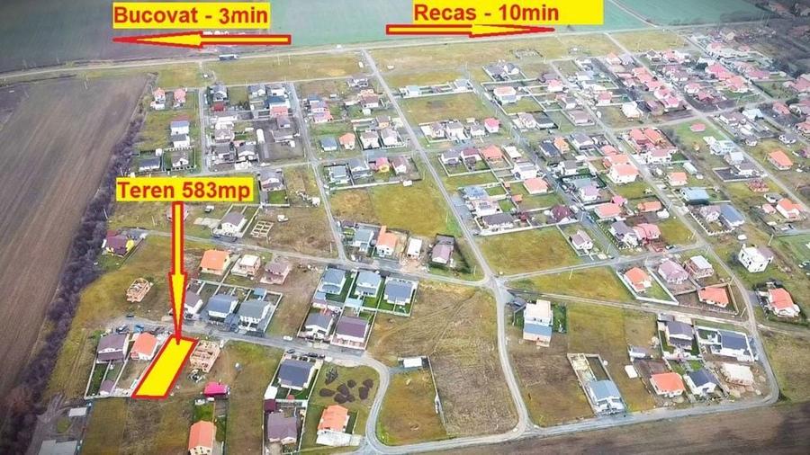 Teren Bazosu Nou, cu AC Casa P+E | gaz, apa, curent - 2