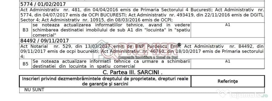 Garsonieră decomandată în Cantemir