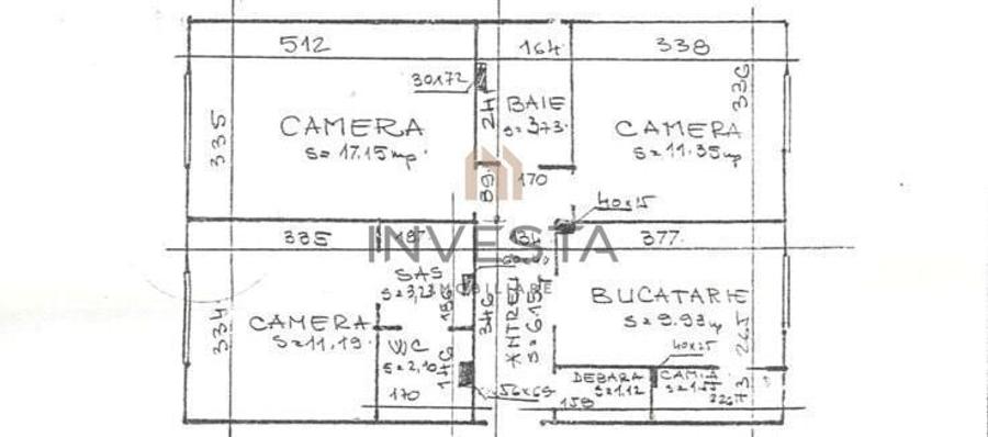 Apartament cu 3 camere decomandat în Zorilor