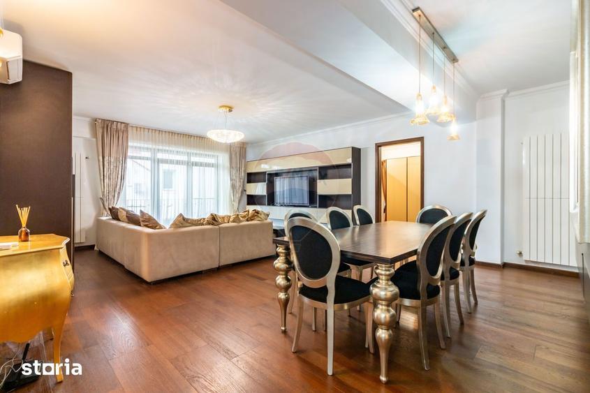 Apartament cu 3 camere, mobilat în Kiseleff