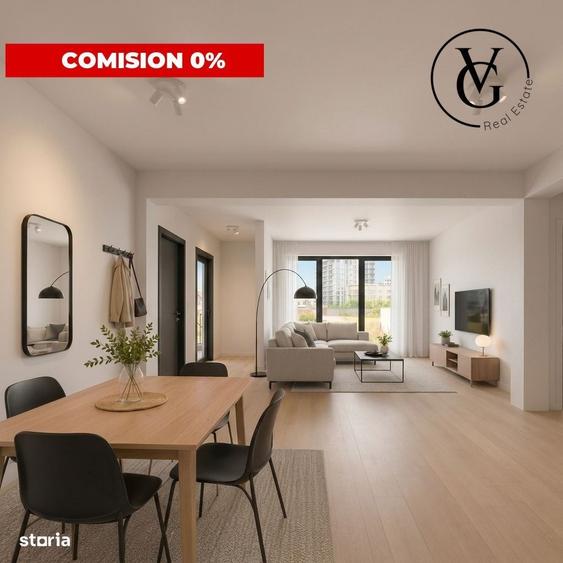 Apartament cu 3 camere decomandat în Palazu Mare