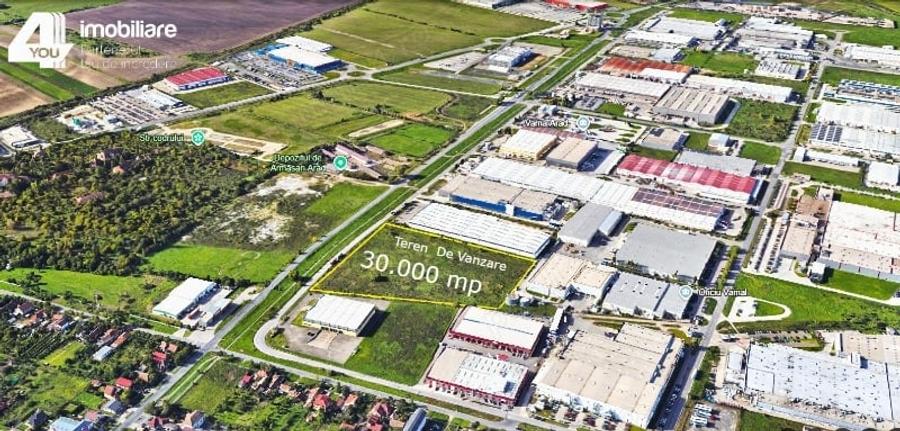 Teren industrial de vanzare Zona Industriala de Vest, Arad - 1