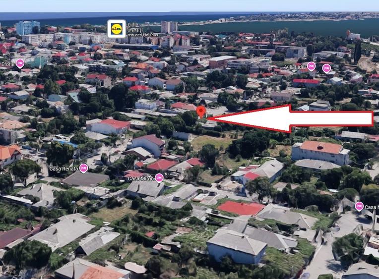 Teren Construcții intravilan de 489 mp, în Eforie Nord