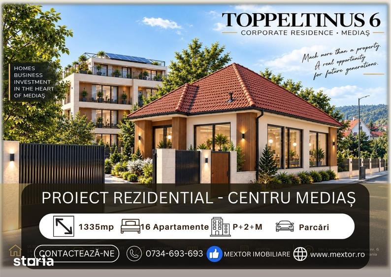 Casă cu Teren 1335 Mp în Central