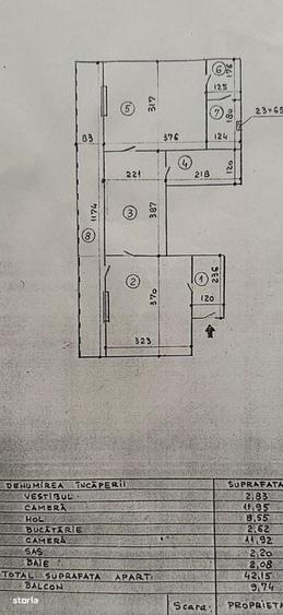Calea Victoriei, apt. 3 camere, renovat,etaj 8, balcon, bloc solid - 11