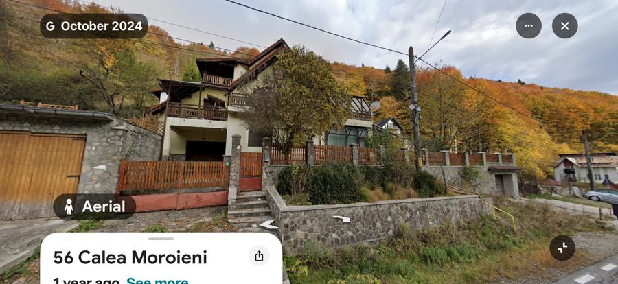 Casă individuală cu 5 camere cu Canalizare în Calea Moroieni