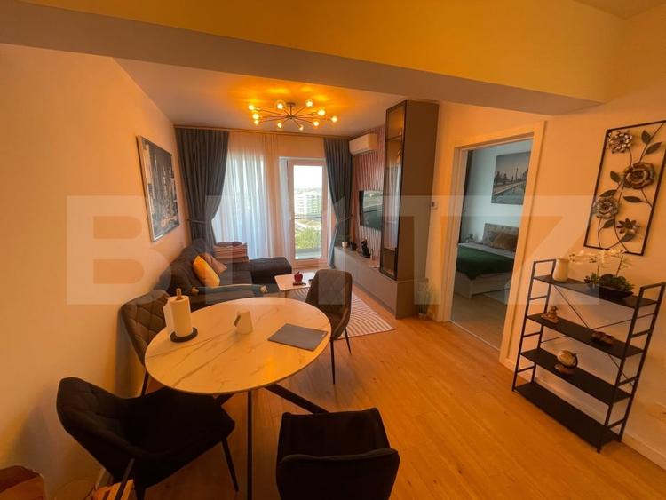 Apartament cu 2 camere decomandat, mobilat în Nufărul