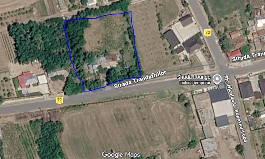 Casă cu 3 camere cu Teren 2600 Mp în Coasta Lupei