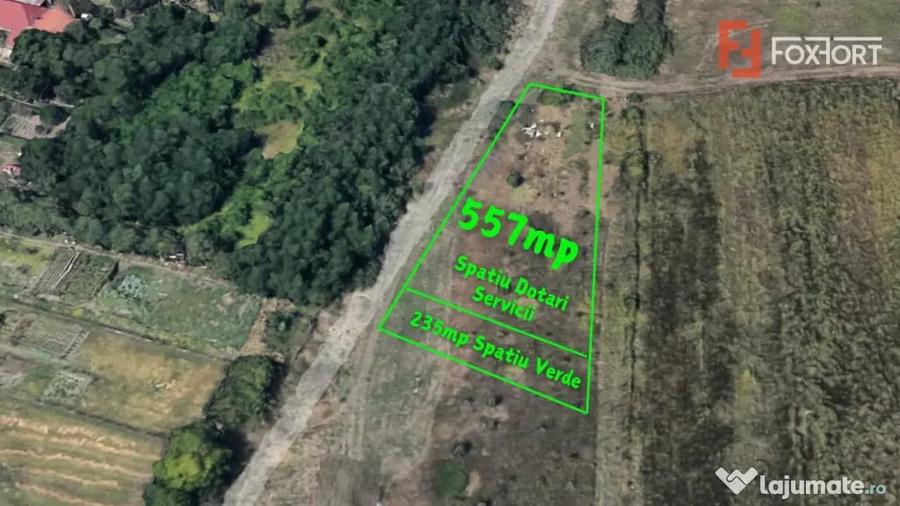 Teren de 792 mp, în Covaci