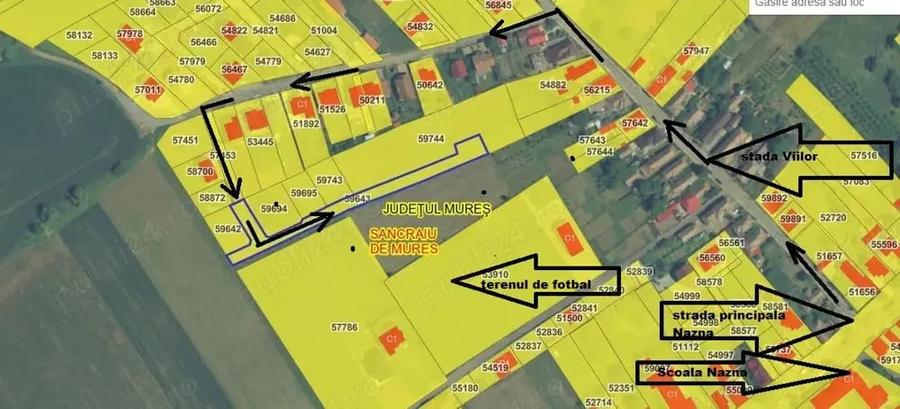 Teren de 3766 mp, în Nazna