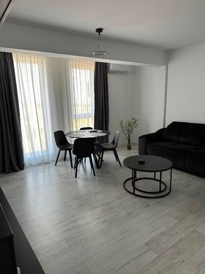 Apartament cu 2 camere semidecomandat, mobilat în Tunari