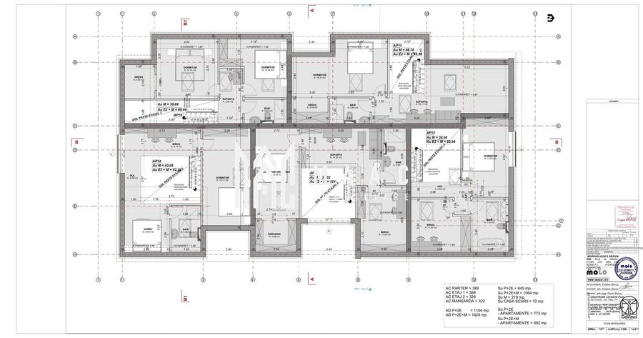 Apartament cu 4 camere decomandat în Cristian