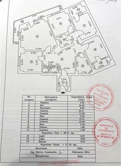 Apartament cu 4 camere decomandat în Universitate