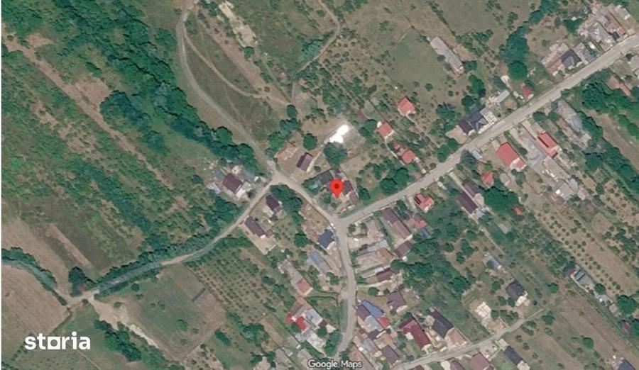 Casă cu 2 camere cu Teren 493 Mp în Brănești