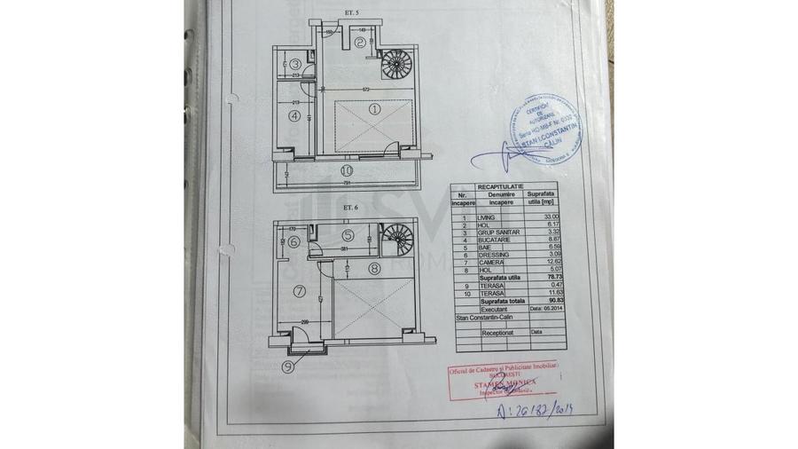 Apartament cu 2 camere semidecomandat, mobilat în Parcul Carol