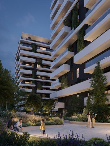 Apartament de 2 camere + birou la 3' de Mega Mall - 18