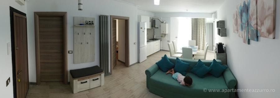 Apartament cu 2 camere semidecomandat, mobilat în Nord