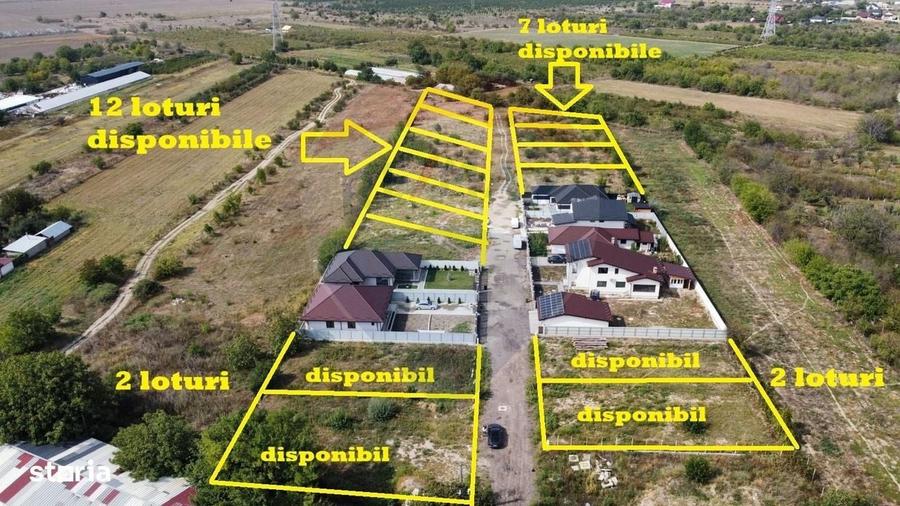 Loturi de teren, 500 mp cu toate utilitatile ( Fundatura Valcele) - 4