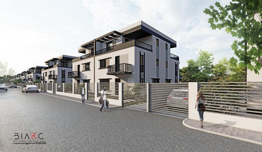 Casă individuală cu 4 camere cu Teren 130 Mp în Central