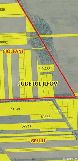 SUPER OFERTA: Stradal Intravilan Ciolpani-Ilfov - 1
