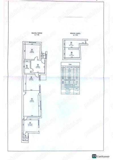 Casă cu 4 camere cu Teren 201 Mp în 14 Mai